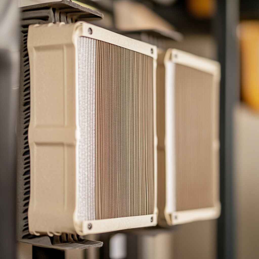 Furnace filter in an HVAC system
